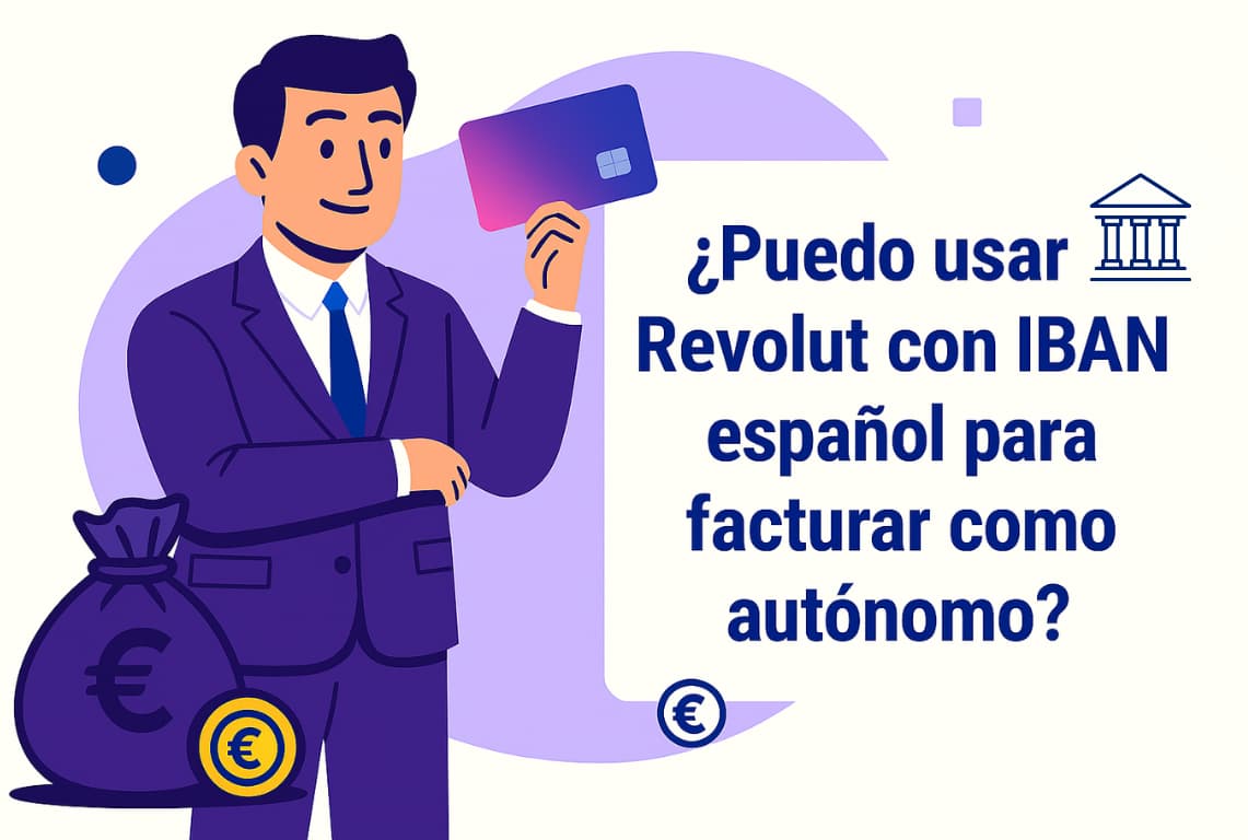 ¿Puedo usar Revolut con IBAN español para facturar como autónomo ...
